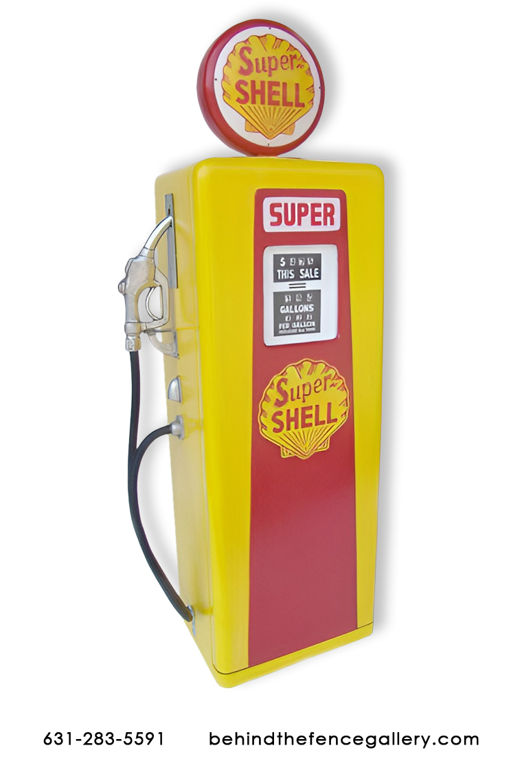 Yellow Gas Pump Cabinet Yellow Gas Pump Cabinet
