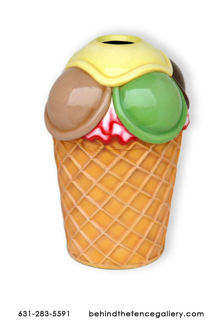 Ice Cream Garbage Bin Ice Cream Garbage Bin