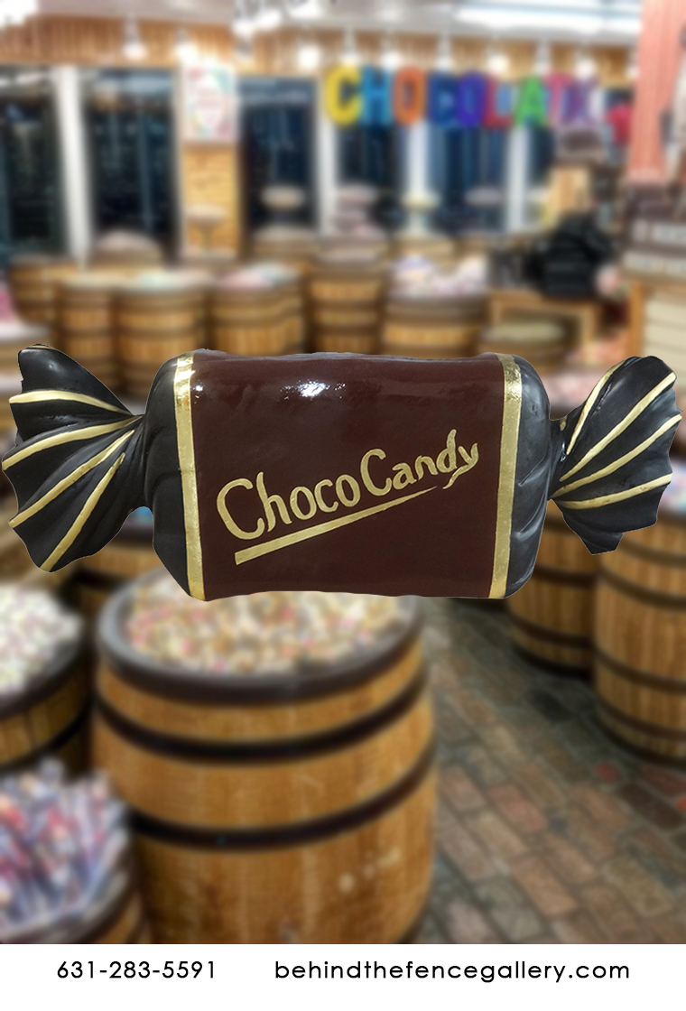 Choco Wrapped Chocolate Candy Statue Choco Wrapped Chocolate Candy Statue