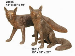 Bronze Fox Statue Bronze Fox Statue