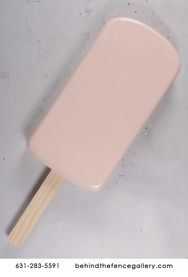 Giant Wall Hanging Strawberry Ice Cream Popsicle Statue Giant Wall Hanging Strawberry Ice Cream Popsicle Statue