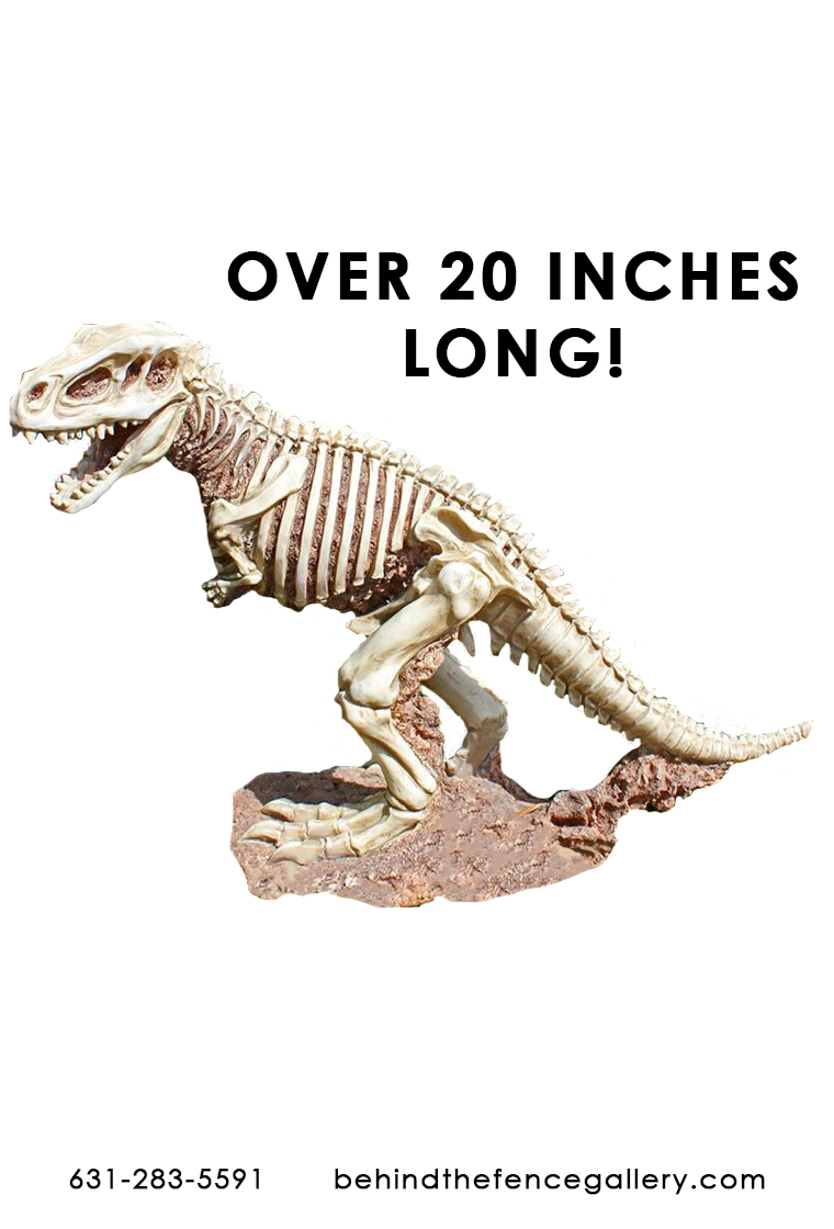 Tabletop Skeleton Tyrannosaurus Fossil Statue Tabletop Skeleton Tyrannosaurus Fossil Statue