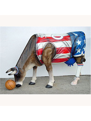 Basketball Cow (with or without Horns) Basketball Cow (with or without Horns)