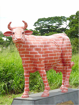 " The Brick Wall " Cow (with or without Horns) " The Brick Wall " Cow (with or without Horns)