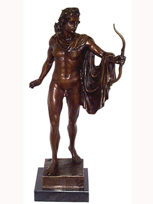 Bronze Adonis Statue (One Left)  Bronze Adonis Statue (One Left)