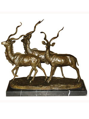 Bronze 3 Caribou Statue Bronze 3 Caribou Statue