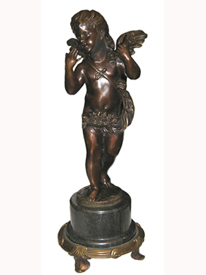 Bronze Cherub Standing Bronze Cherub Standing
