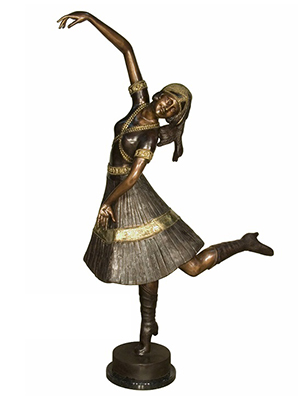 Bronze Costumed Dancer Bronze Costumed Dancer