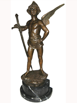 Bronze Cupid with Sword Bronze Cupid with Sword