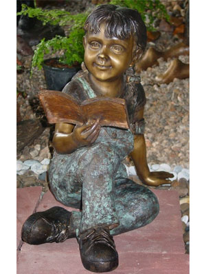 Bronze Girl Reading Bronze Girl Reading