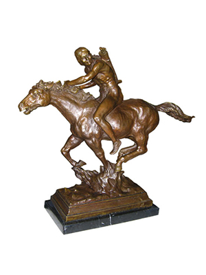 Bronze Indian on Horse Bronze Indian on Horse