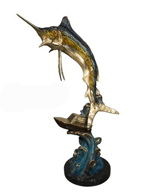 Bronze Marlin Statue Bronze Marlin Statue