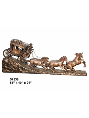 Bronze Stagecoach Bronze Stagecoach
