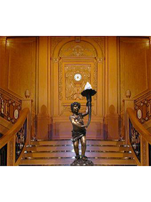Bronze Titanic Staircase Lamp Bronze Titanic Staircase Lamp