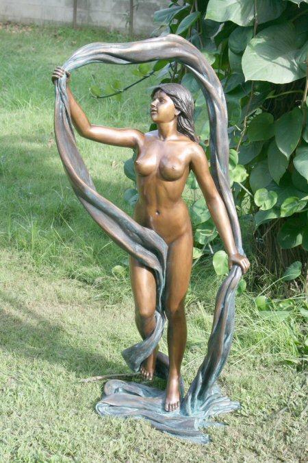 Bronze Nude Statue