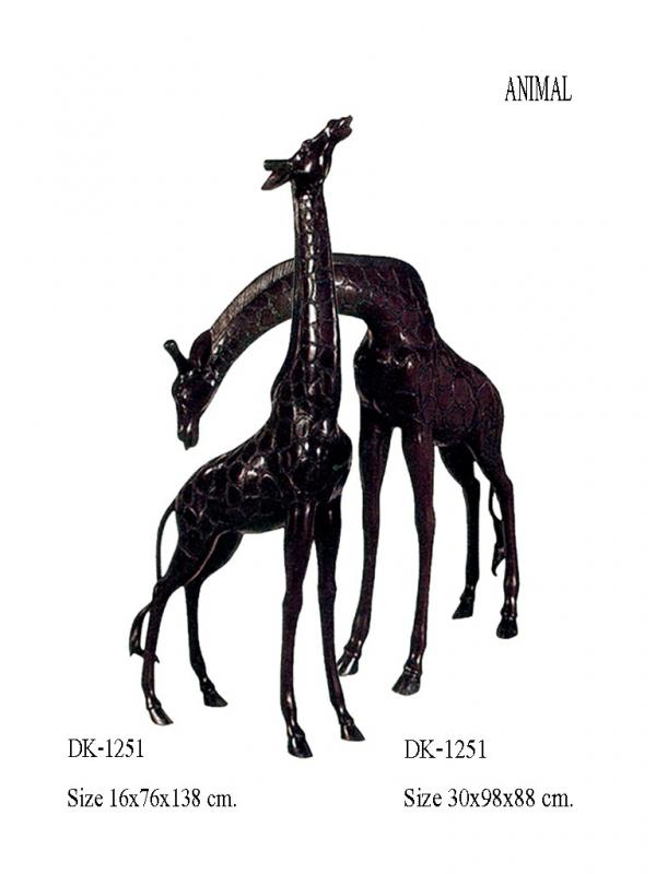 Bronze Giraffes - Small Bronze Giraffes - Small