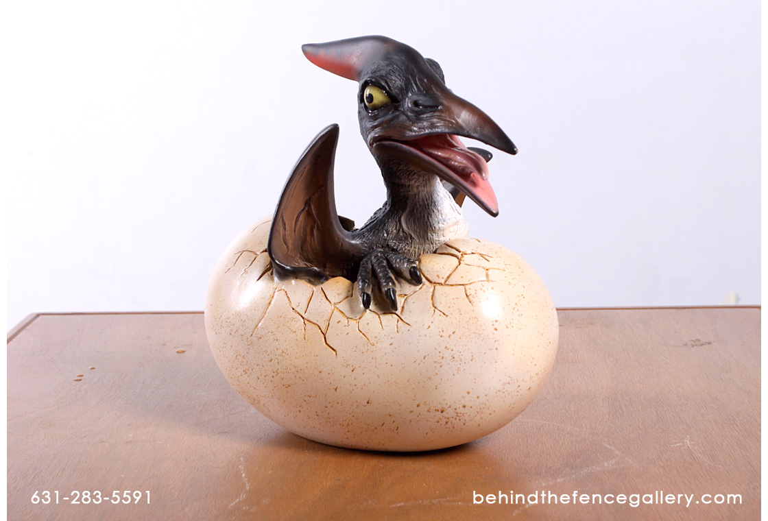 Baby Pteranodon Hatching Statue Baby Pteranodon Hatching Statue