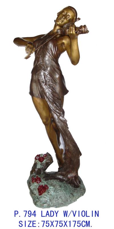 Lady with Violin Lady with Violin