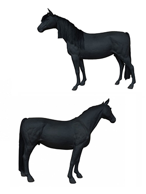 Black Stallion Horse Statue Black Stallion Horse Statue