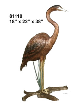 Bronze Crane Bronze Crane