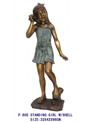 Standing Girl with Shell Standing Girl with Shell