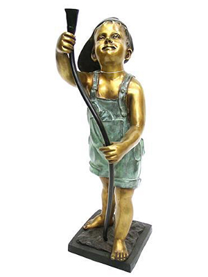 Water Boy with Hat Water Boy with Hat