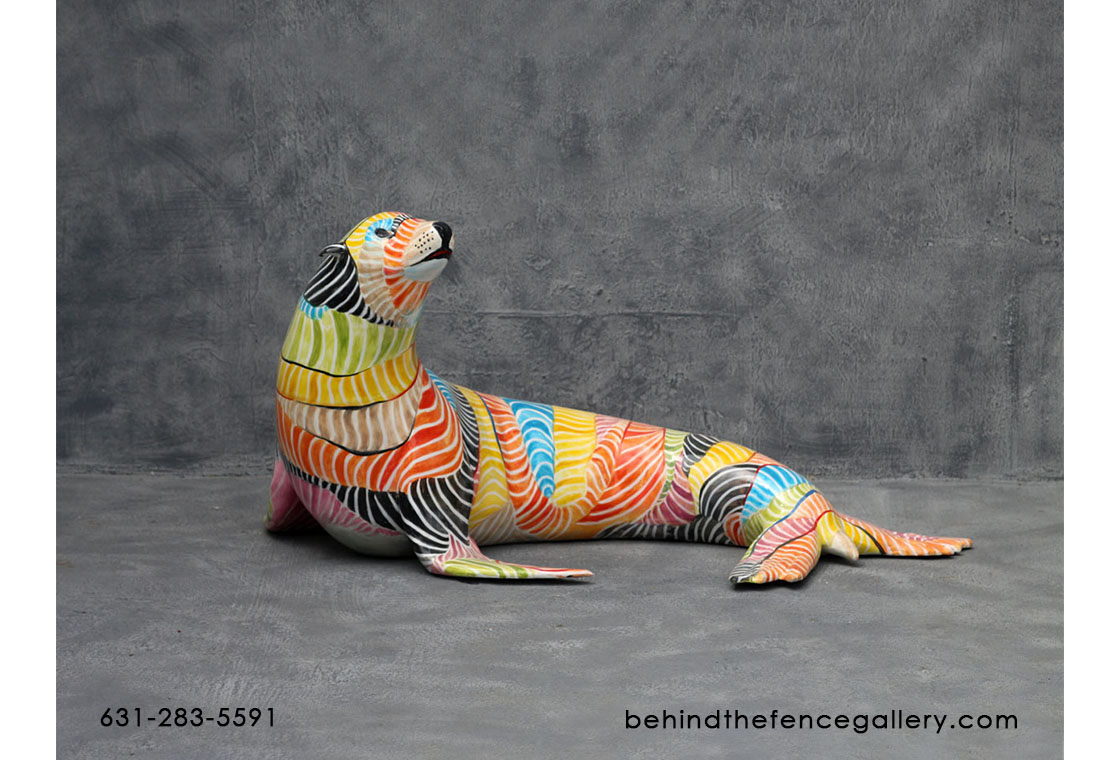 Popart Sea Lion Statue Popart Sea Lion Statue