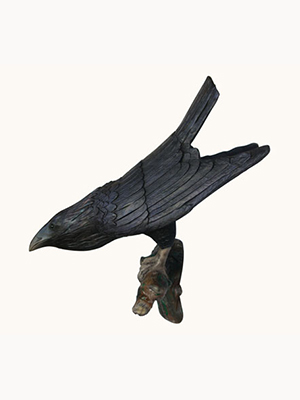 Raven (Head Down) Wall Decor Raven (Head Down) Wall Decor
