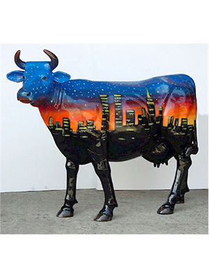\" City Cow \" (with or without Horns)
