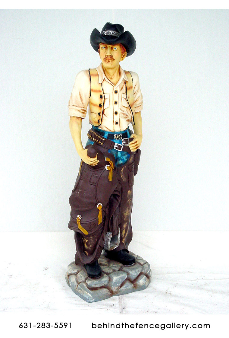Cowboy Statue - 6ft