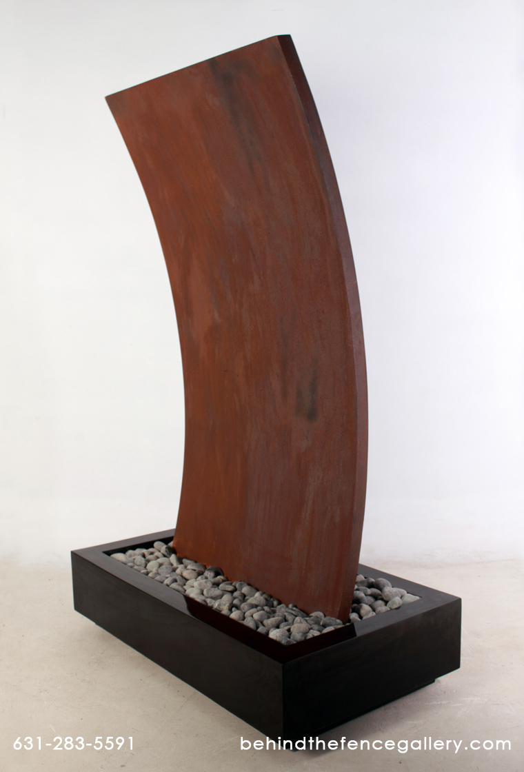 Curved Water Fountain  Curved Water Fountain