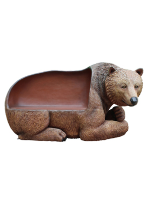 Brown Bear Garden Bench Brown Bear Garden Bench