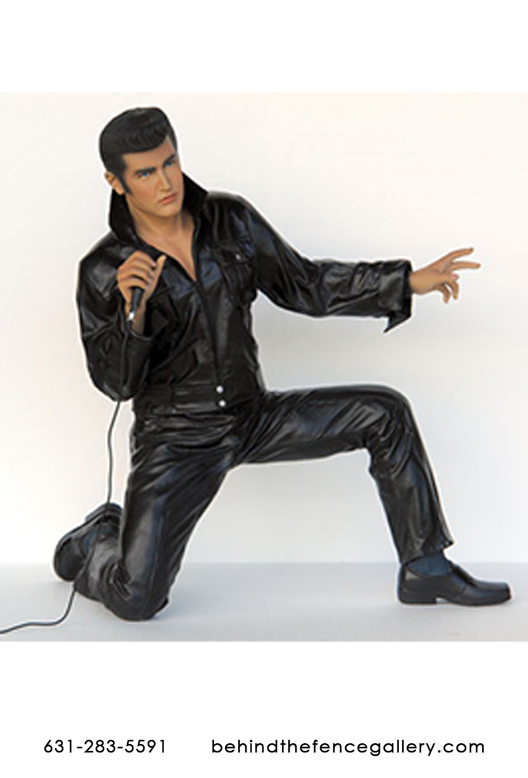 Elvis Kneeling with Microphone 6ft. Elvis Kneeling with Microphone 6ft.
