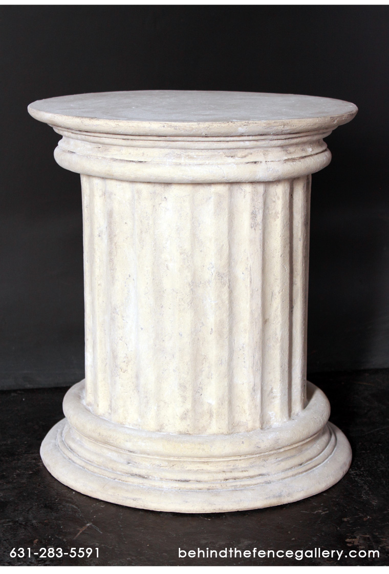 Fluted Stool 18'' Fluted Stool 18''