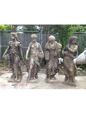 Four Seasons Statues (Set of 4) Four Seasons Statues (Set of 4)