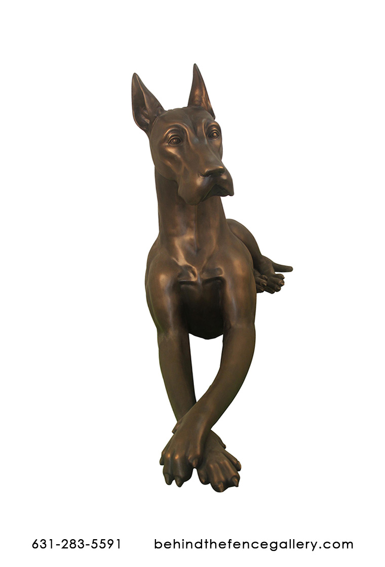 Great Dane (Left) Statue Great Dane (Left) Statue