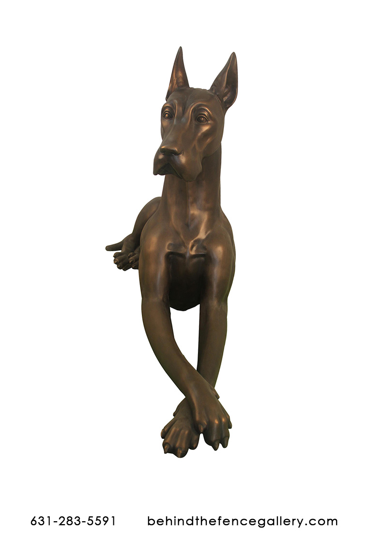 Great Dane (Right) Statue Great Dane (Right) Statue