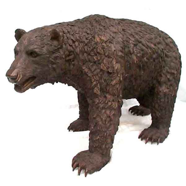 Bronze Walking Bear Bronze Walking Bear