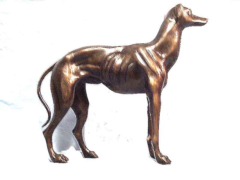 Small Bronze Greyhound Small Bronze Greyhound