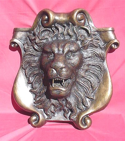 Bronze Lion Fountain - Wall Fountain Bronze Lion Fountain - Wall Fountain