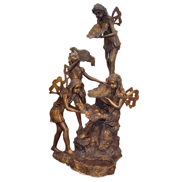 Bronze Fairy Fountain Bronze Fairy Fountain