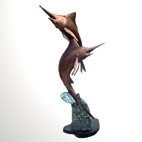 Bronze Sailfish Fountain Bronze Sailfish Fountain