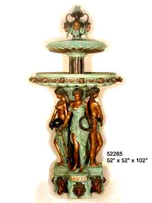 Bronze Classic Style Fountain Four Season Bronze Classic Style Fountain Four Season