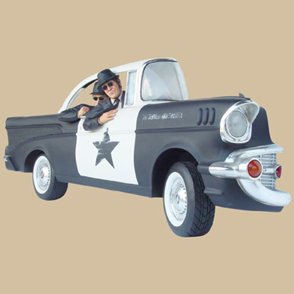 Police Car with 2 Brothers Police Car with 2 Brothers