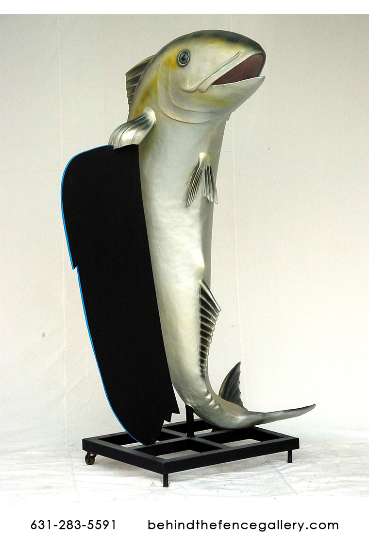 Mackerel Fish with Menu Board 6ft Mackerel Fish with Menu Board 6ft