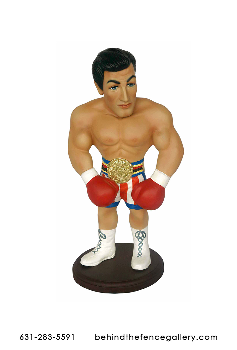 Male Boxer Statue - 2.5 FT Male Boxer Statue - 2.5 FT