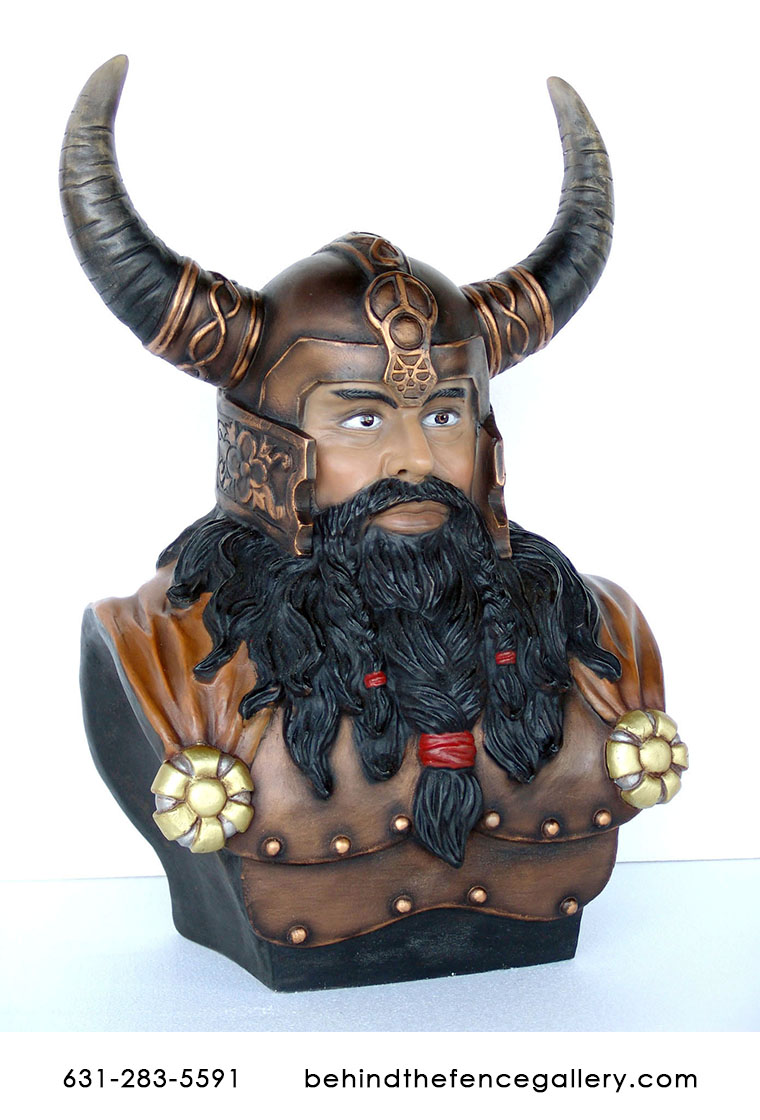 Male Viking Head Bust Male Viking Head Bust