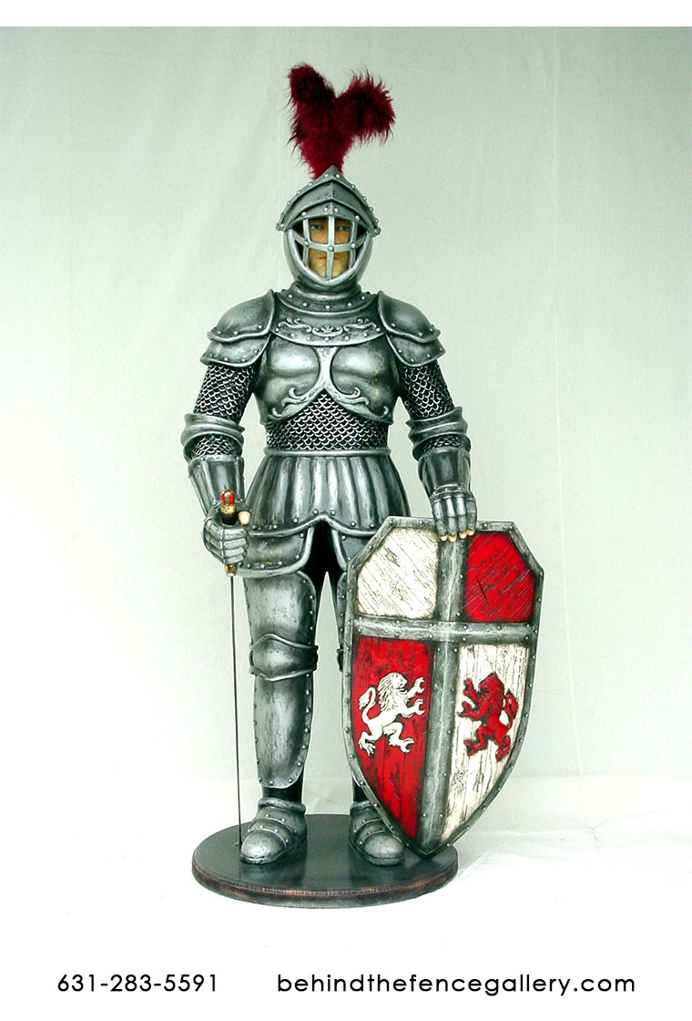 Medieval Knight Statue - 6ft Medieval Knight Statue - 6ft