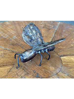 Fly Paperweight Bronze