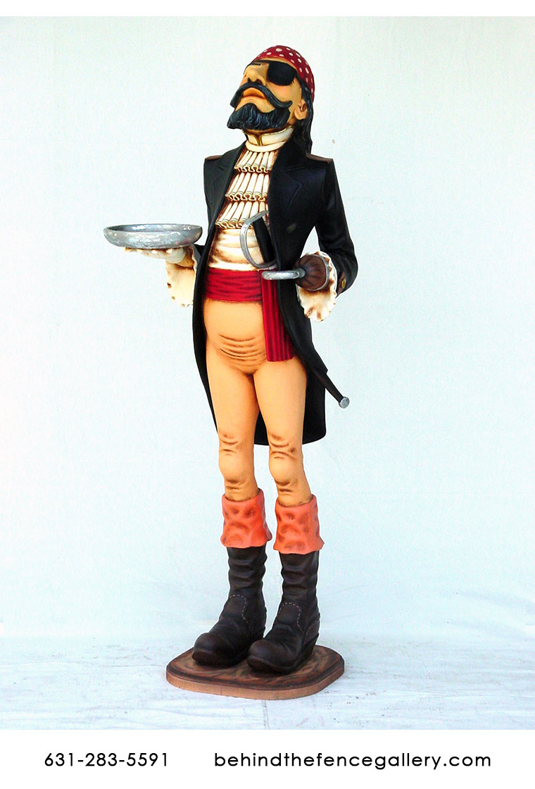 Pirate Butler Statue Pirate Butler Statue